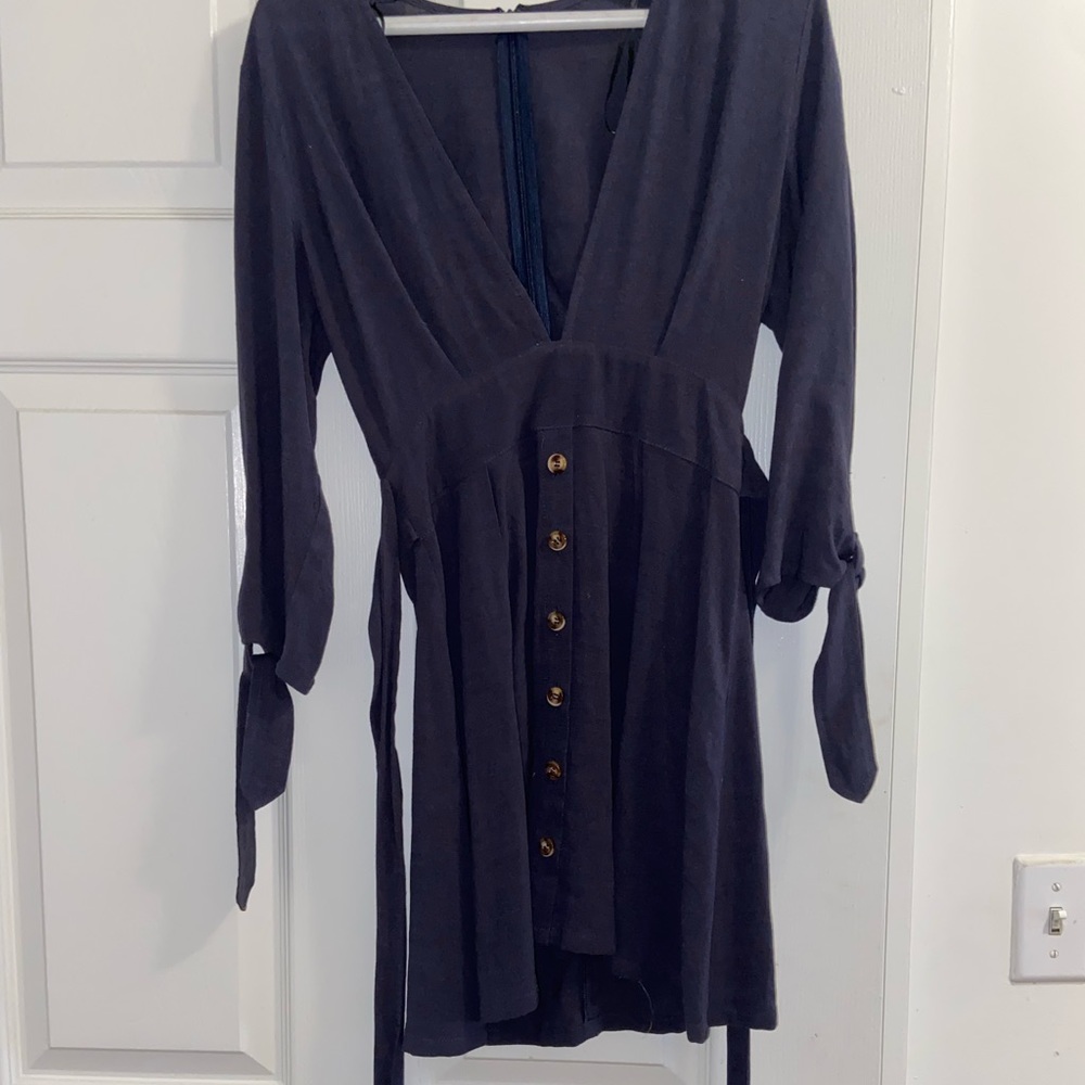 Grey summer dress